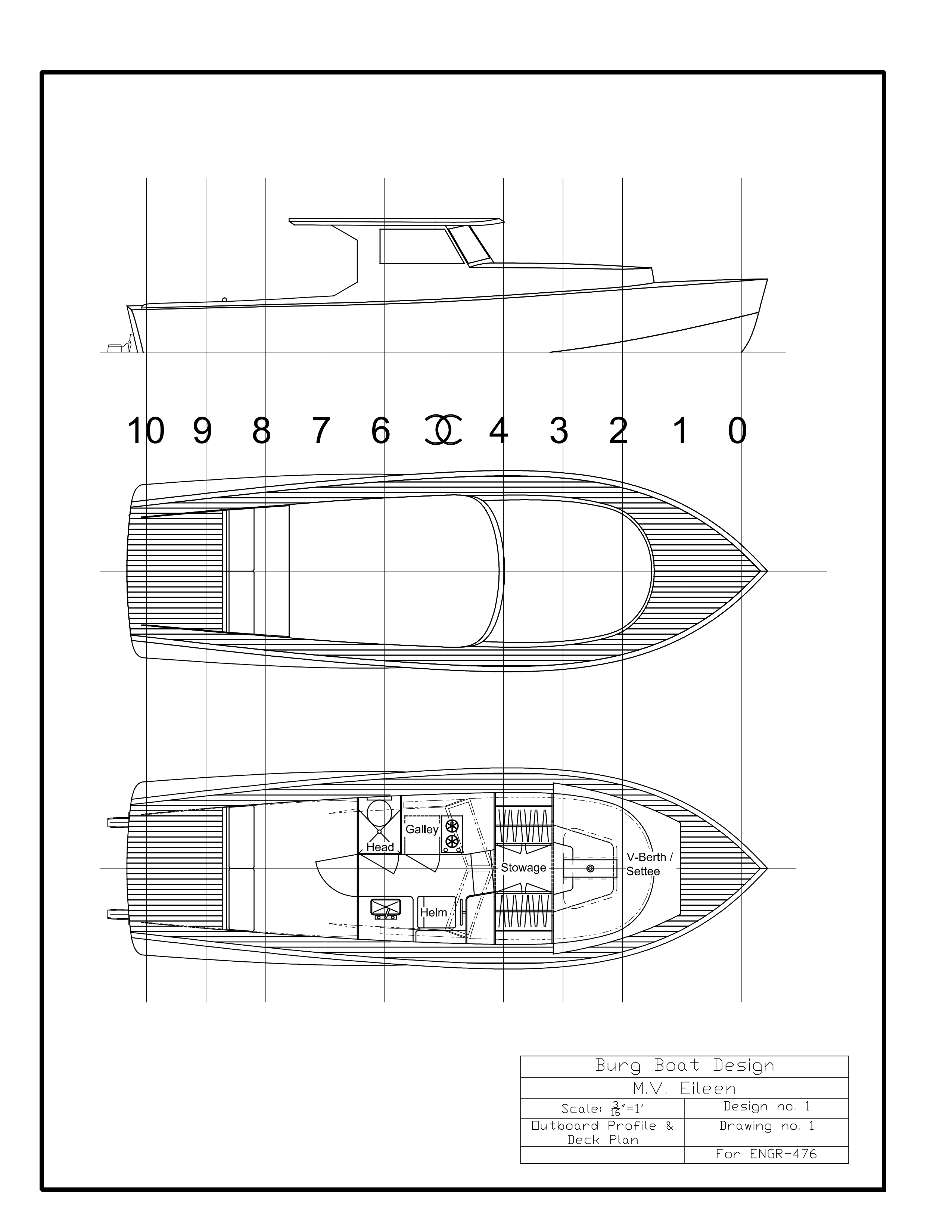 MV Eileen Deck Plan